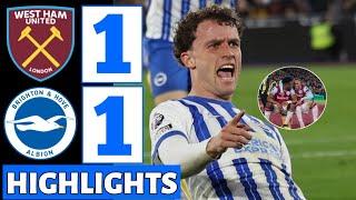 Westham vs Brighton (1-1) | All Goals & Extended HIGHLIGHTS | Premier League!