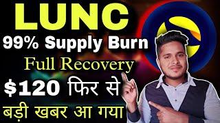 LUNC Coin 99% Burn $120 फिर से | Terra Luna Classic News Today | Shiba Inu |Crypto News Today Hindi