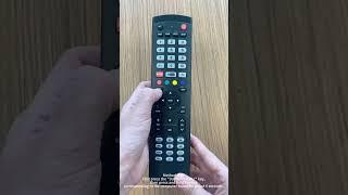 Setup Made Easy: CRC 1120V Universal Remote Control #foryou #tvremotecontrol