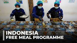 Indonesia launches free meal programme for children and pregnant women