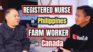 NURSE sa PINAS, FARM WORKER sa CANADA #canadalife  #buhaycanada  #filipino  #fyp