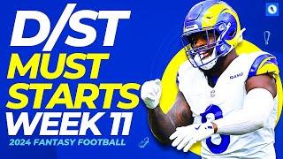 Defense (D/ST) Start Em / Sit Em - Fantasy Football Week 11