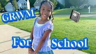 Get ready with me: First day of 3rd grade! 