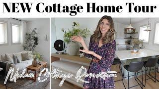 NEW Home Tour Modern Cottage House / Complete Renovation Before & After House Tour