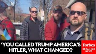 SHOCK VIDEO: JD Vance Confronted By Protestors On The Street—Then He Responds