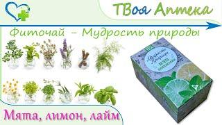 Фиточай Мудрость природы Мята, лимон, лайм Фито Мохито - показания, описание, отзывы