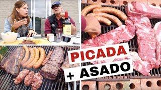 Una Parrilla Argentina: Construcción, Asado y Picada