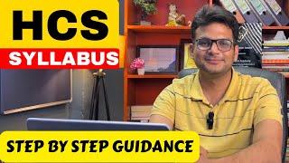 HCS 2025 SYLLABUS & PATTERN | Dr Amit Academy