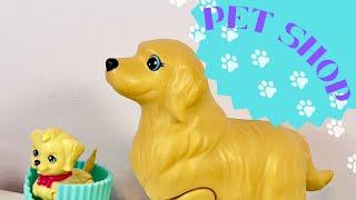 Pet Shop Time - Barbie Dolls LOL Surprise Dolls Mattel shopping fun playing