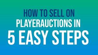 How to Sell on PlayerAuctions