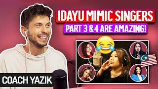 YAZIK reacts to IDAYU Mimic Stars pt 3 & 4