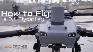 How to Fly a Flycart 30