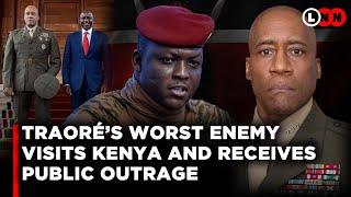 Traore's Worst Enemy Michael Langley Visits Kenya And Receives Public Outrage. Is He A Sell Out? LNN