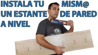 ️ Como COLOCAR ESTANTE FLOTANTE LACK de PARED completamente RECTO | Como usar un NIVEL de Burbuja