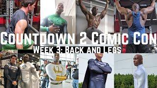 Becoming a Superhero | Back and Leg Day Workout