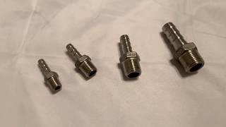 NPT barb Stainless Steel Monkey Fab