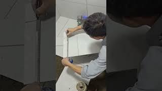 Tile installation P6130#shorts