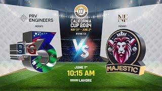 Match #17 – PRV's Big3  Nasir Farooqi's Majestic – 06/01/2024 – 10:15 AM