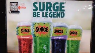 You Can Find Surge Soda Pop At Burger King! All 5 Flavors Review! Taste Test! 2022