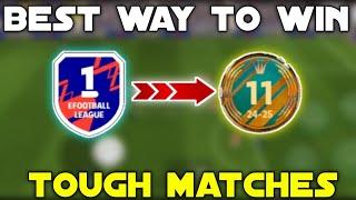 "4 Pro Tips to Dominate Tough Matches in eFootball 2025!"