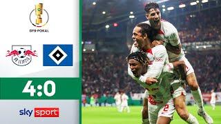 RB Leipzig - Hamburger SV | Highlights - 2. Runde | DFB-Pokal 2022/23