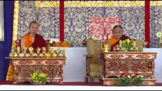 HH Dalai Lama's message for New 42th Sakya Trizin in 2017