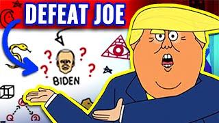 Trump's plan to defeat Biden | Rap Cartoon