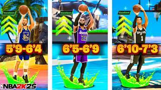 BEST JUMPSHOTS FOR ALL BUILDS + 3PT RATINGS IN NBA2K25! HOW TO TIME EVERY JUMPSHOT TO NEVER MISS