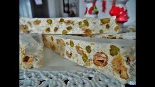 RECETTE DU NOUGAT TENDRE BLANC