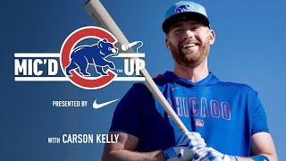 Carson Kelly Is Mic’d Up at Spring Training