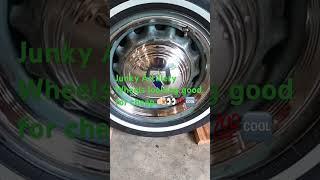 GM Artillery Wheels still Junky looking for under $10. #shortvideo #artillerywheel,#junkers #cheap