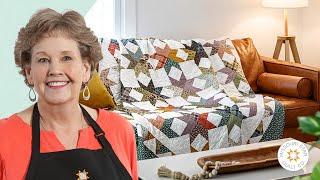 Make a "Block Star" Quilt with Jenny Doan of Missouri Star (Video Tutorial)