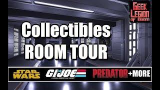 GEEK LEGION OF DOOM Steve's Room Tour - Hot Toys, G.I.Joe , Star Wars Sideshow collectibles + More