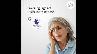 5 Warning Signs of Alzheimer's Disease | World Alzheimer's Day | CARE Hospitals