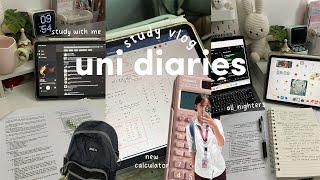 Study Vlog  waking up at 5am, stu(dying), new calcu, productive uni vlog