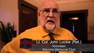 Marines Club in San Francisco considered a "living memorial"