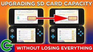 Upgrading Nintendo 3DS SD card without losing everything