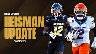 Heisman Week 13 Preview: What will it take for Ashton Jeanty to catch Travis Hunter?