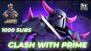 Prime Is Live | Clash Tournament Discussion | 1K Subscribers Goal | Clash Royale