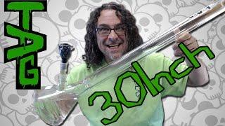 GLASS HAUL T.A.G. Thick Ass Glass 30 inch BIG BOY BONG RETURNS