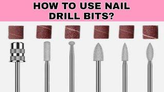 How to Use Melodysusie Drill Bits - Six Drill Bits Uses for Nails