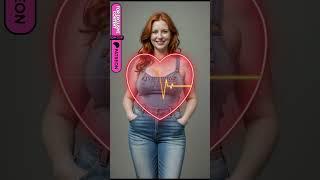 USA blue denim jeans curvy ginger ladies  Vol.2