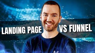 Landing Page Vs Sales Funnel (Here's The Difference)