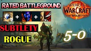 War Within- Sub Rogue PvP Rated Battlegrounds! day 1!