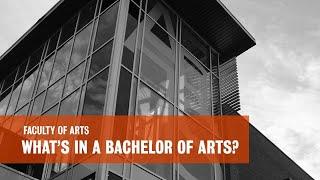 What's in a Bachelor of Arts degree?