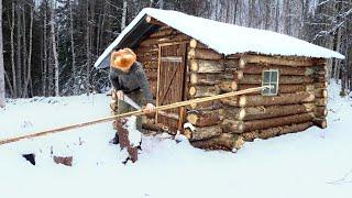 3 Days Building My Log Cabin | Winter Is Coming