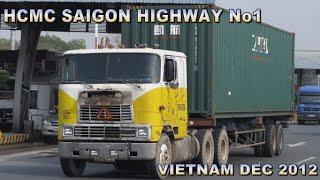 TRUCKS IN HCMC DEC 2012 PART FIVE NEAR HIGHWAY 1