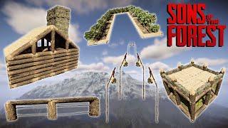 +20 Building Tips Tricks & Designs In Sons Of The Forest 1.0 Which Is Necessary To Learn!