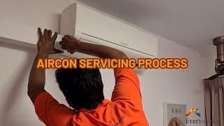 Quality & Professional 5 Step Aircon Servicing Process - Everyworks Singapore