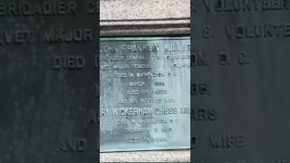 Civil War General John Franklin Miller Grave